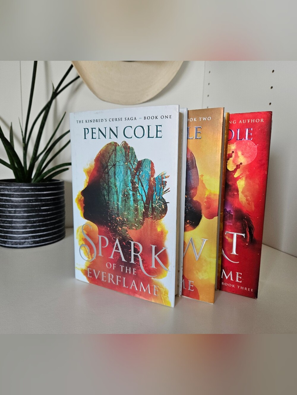 Kindred's Curse Saga - Penn Cole Everflame Books 1-3 Hardcover